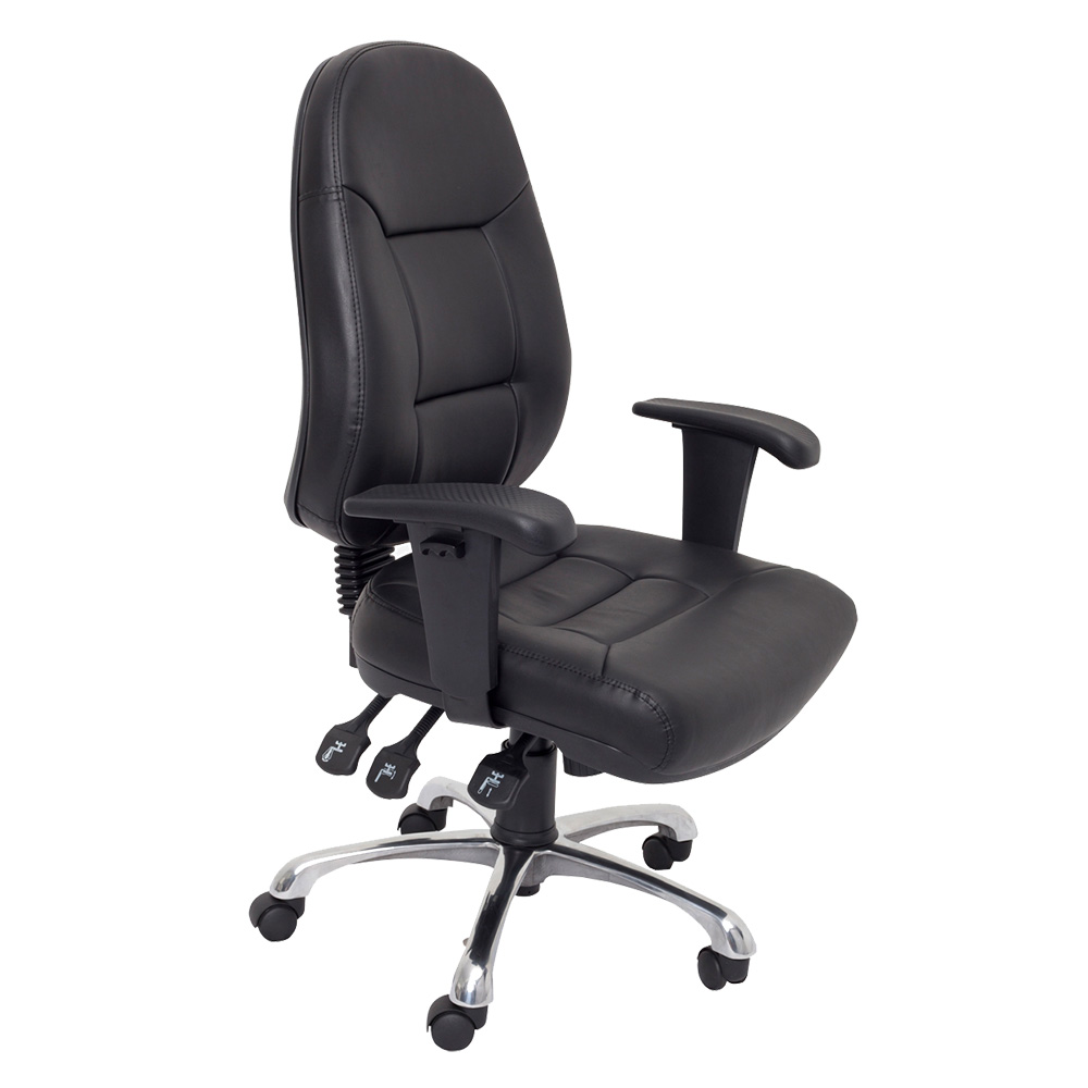 Madison Pu Fully Ergonomic Office Chair | Epic Office Furniture