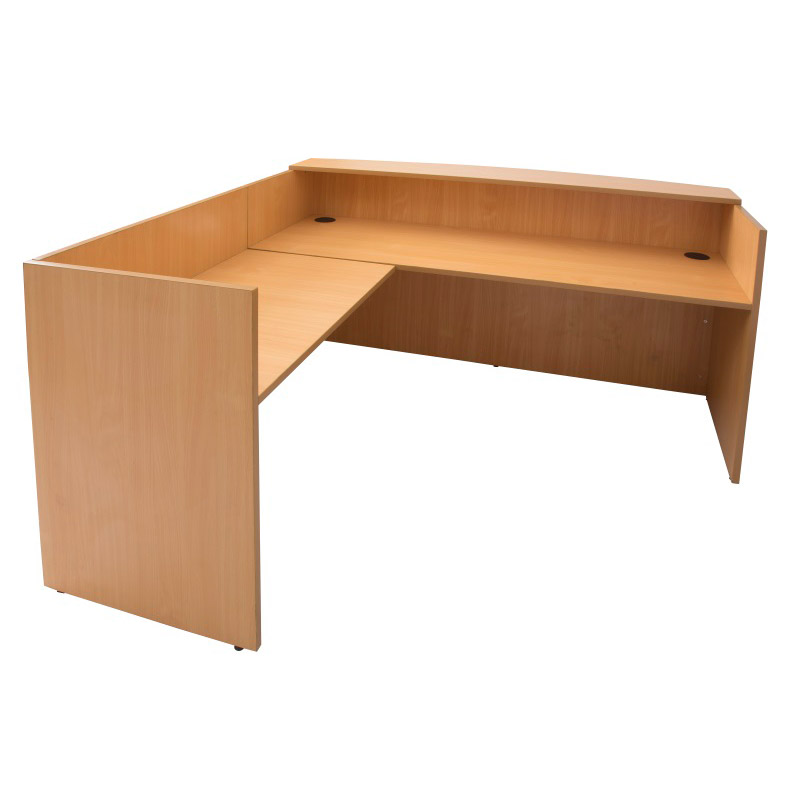 RapidWorkerReceptionDeskwithReturn2 Epic Office Furniture
