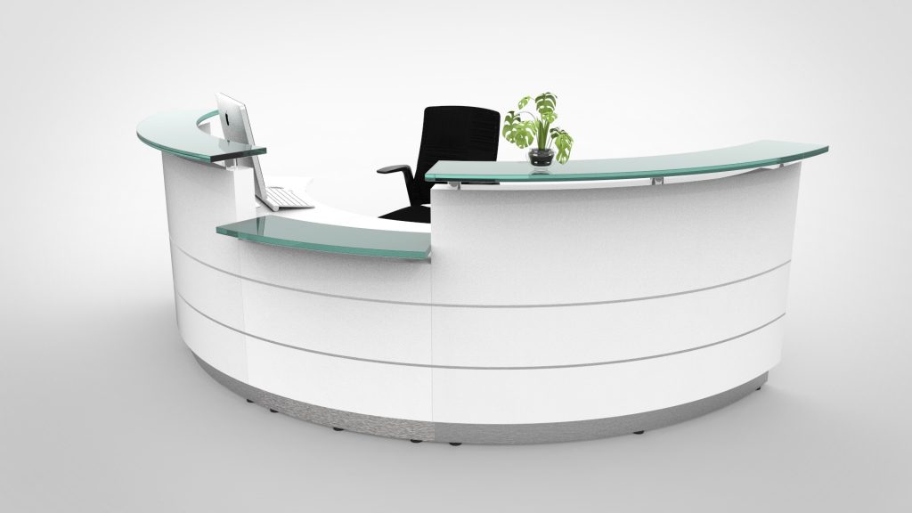 Polaris Curved Reception Counter Epic Office Furniture