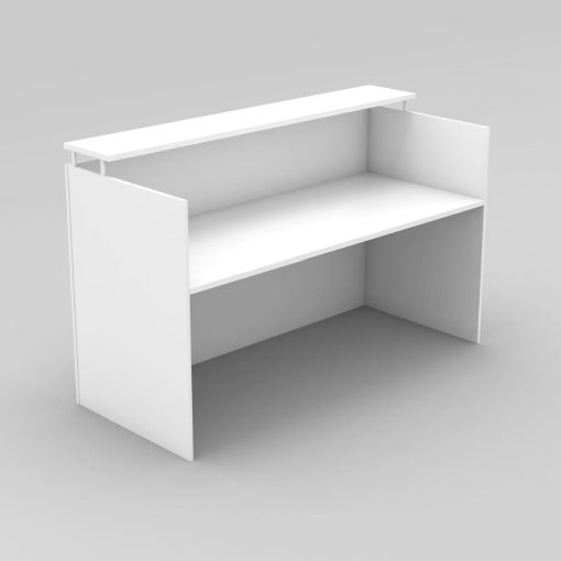 Om Reception Counter White