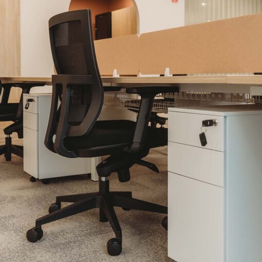 Cascade ergonomic mesh office chair with adjustable lumbar support