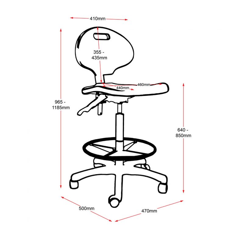 Laboratory Stool Epic Office Furniture
