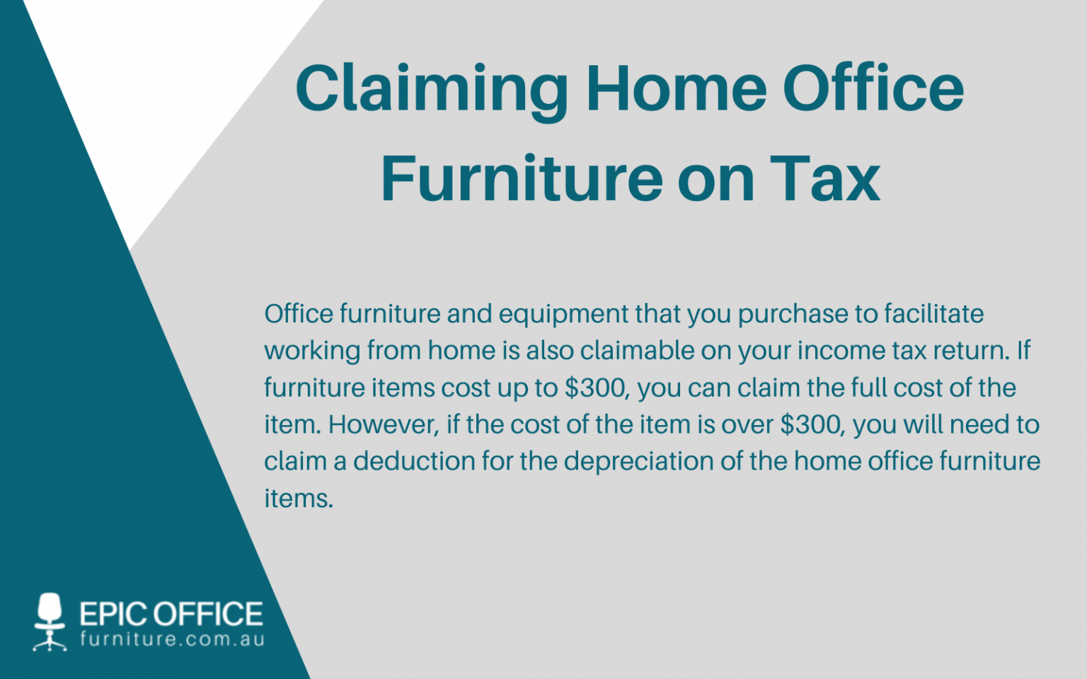 5 Home Office Deductions You Should Know About Epic Office Furniture