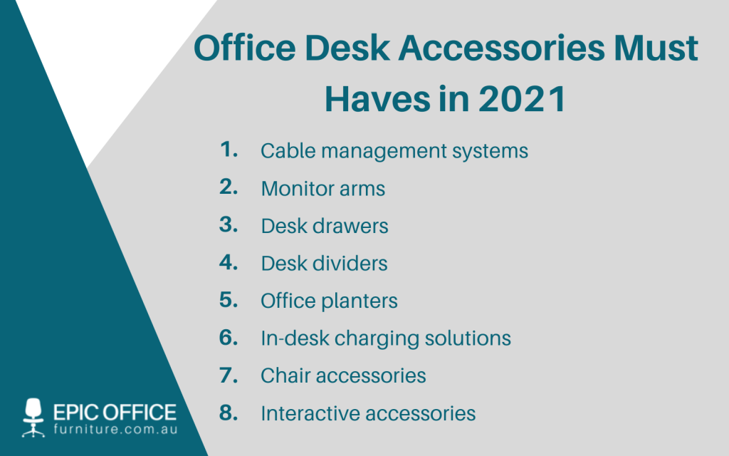 8 Office Desk Accessories Must Haves in 2021 for Every Office
