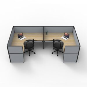 SHUSH30 2-Person Corner Workstation ‘U’ Configuration