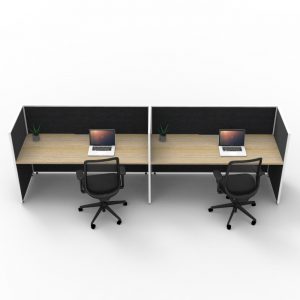 SHUSH30 2-Person Cubicle - Epic Office Furniture