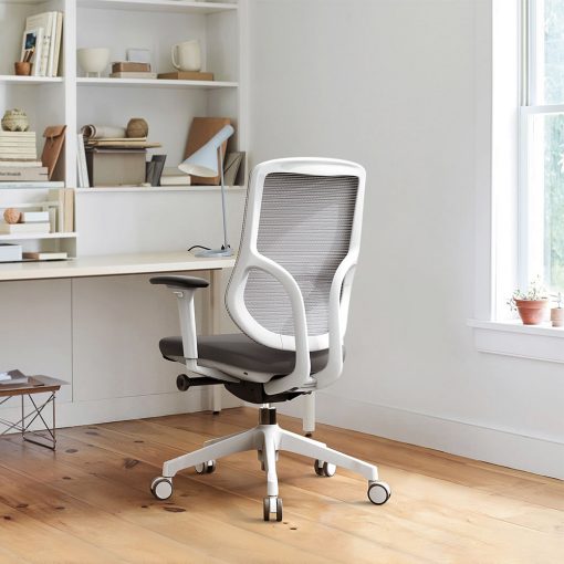 Chic Mesh Office Chair white home