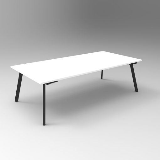 Eternity Meeting Table Medium White