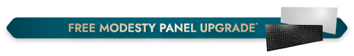 Free Modesty Panel Upgrade Product Page Banner