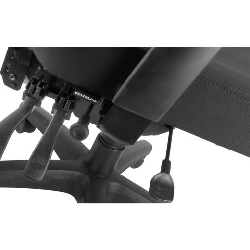 Ergonomic Office Chair level controls closeup