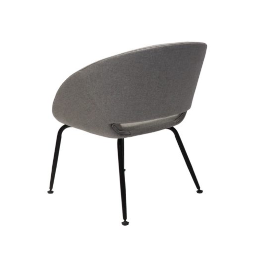Opal visitor chair light grey