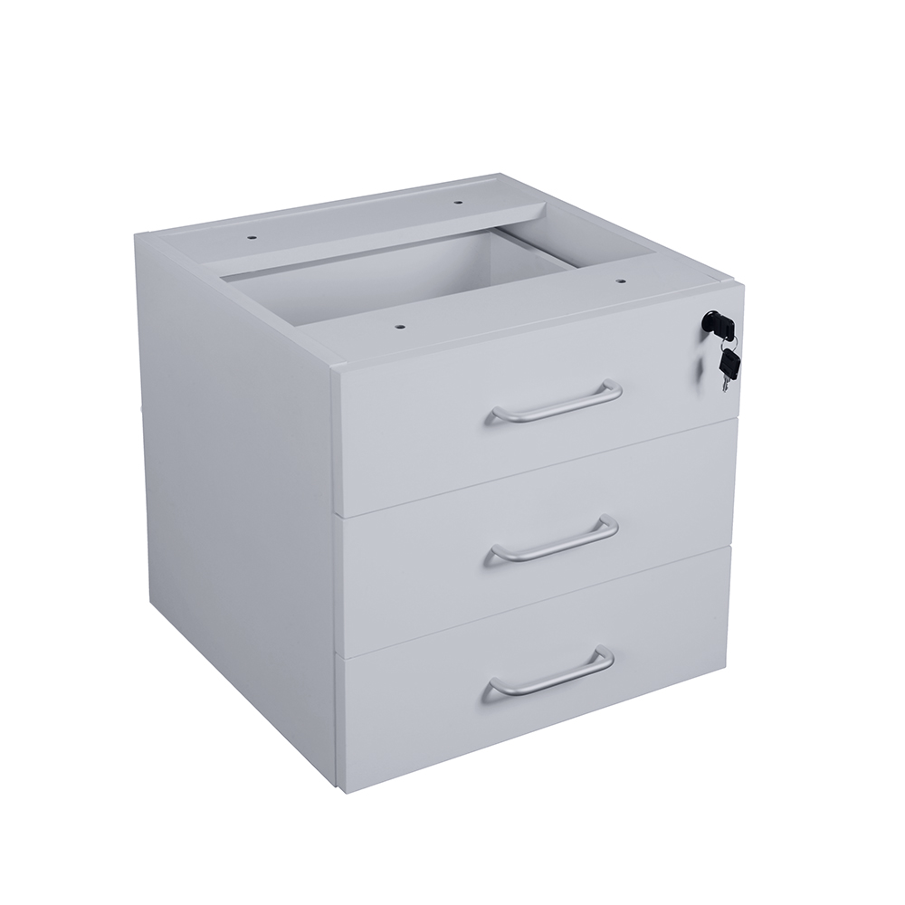 grey desktop drawers