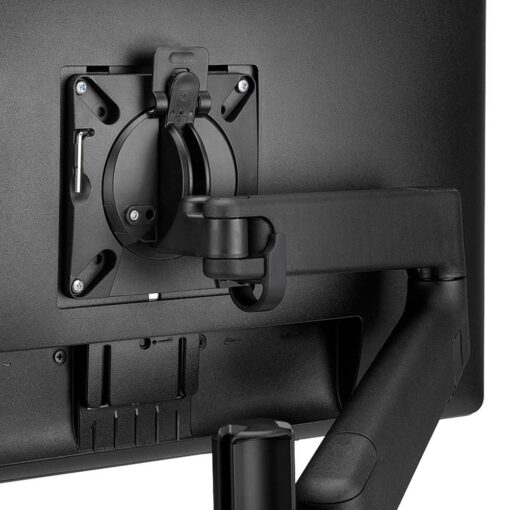 Lima Monitor Arm mounting plate closeup