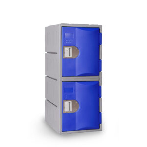 Steelco 2 Door Heavy Duty Plastic Locker – Half Height