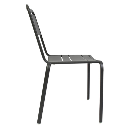 Lambretta Chair Anthracite Grey side