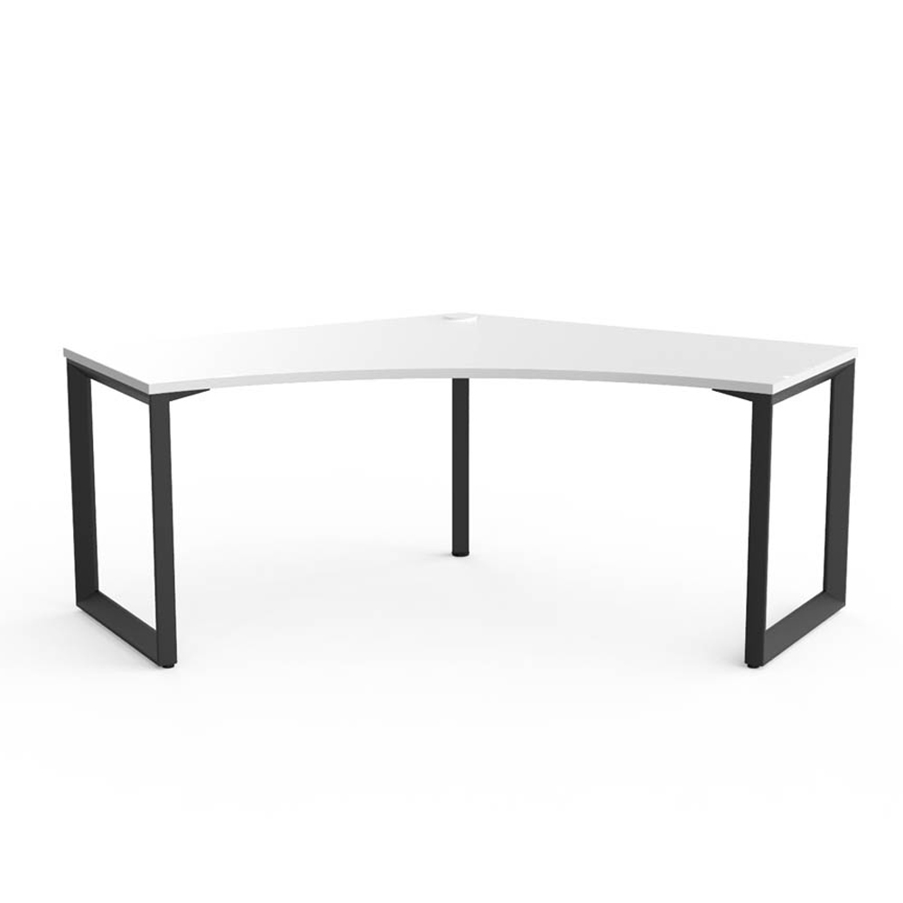 Anvil Desk 120 deg White Black