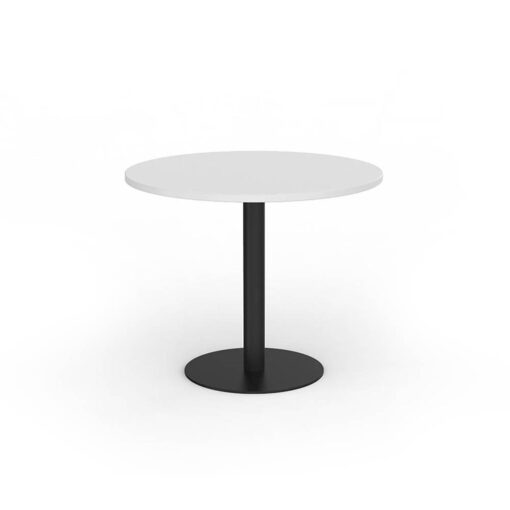 Ekosystem Pedestal Meeting Table White