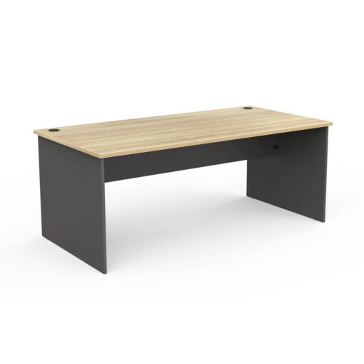 EkoSystem Straight Desk 1800mm in oak