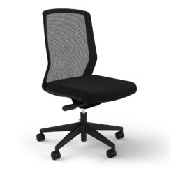 Motion Sync Chair black nylon with mesh back