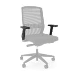 Motion Sync Chair Height Adjustable Armrests