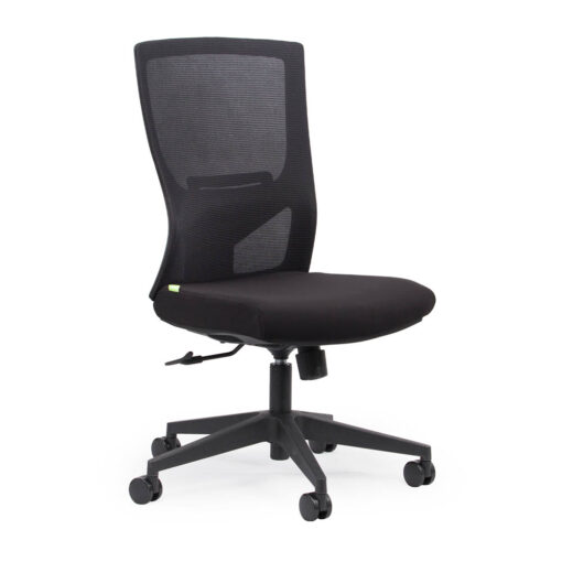Optic task chair black no arms