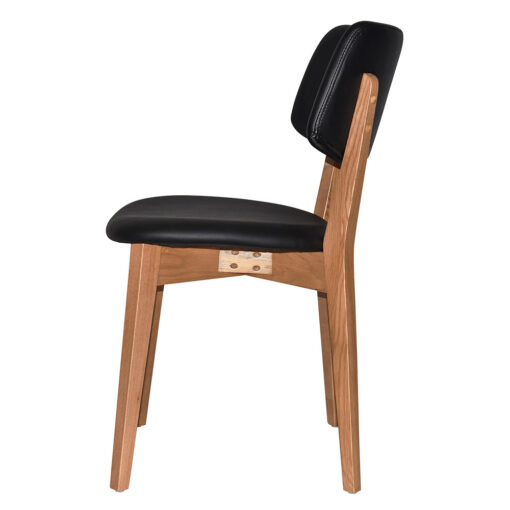Phoenix Dining Chair padded vinyl upholstery