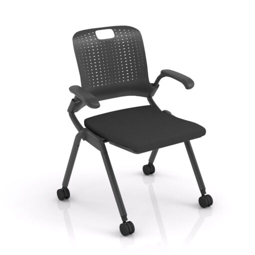 Adapta Black Training Chair