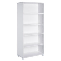 Axis Bookcase White 1800mm high