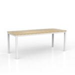 Axis Meeting Table Oak and White