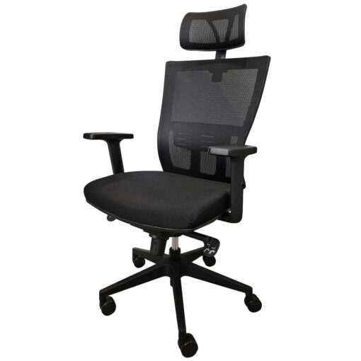 Cascade mesh office chair with headrest