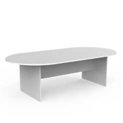 Ekosystem Oval Meeting Table White