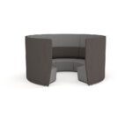 Motion Arc 5 Mid Height Wall Privacy Lounge