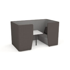Motion Meeting Booth with bench and table