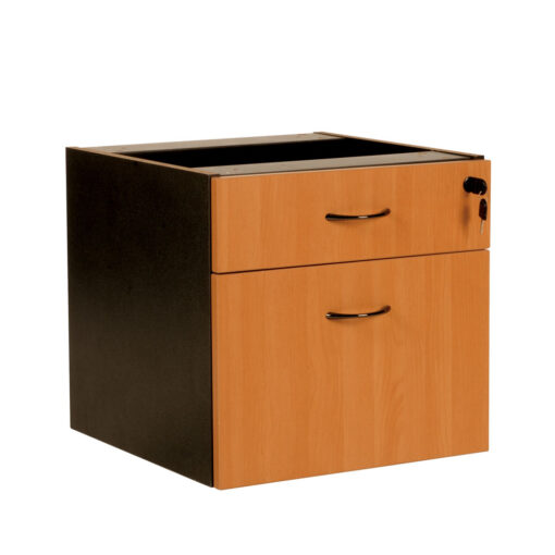 Logan fixed pedestal drawers beech