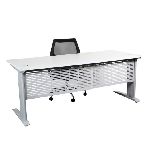 Summit Desk White Top with Chair