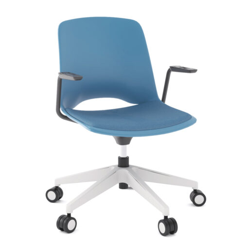 Vista Swivel Chair Blue