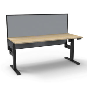 Boost Light Height Adjustable Desk with Screen