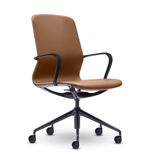 Meta Leather Meeting Chair