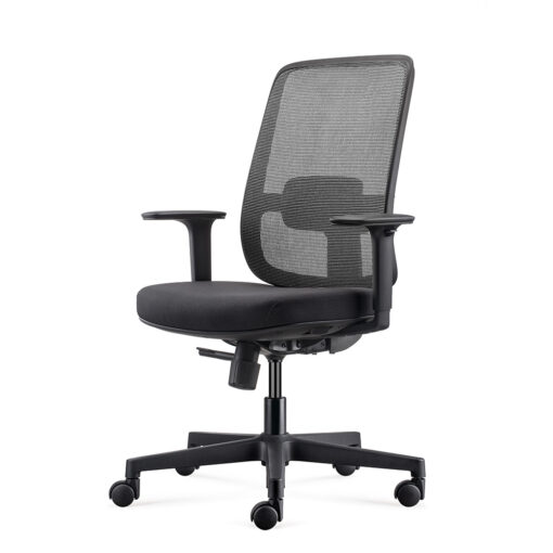 Lotto Mesh Office Chair Black