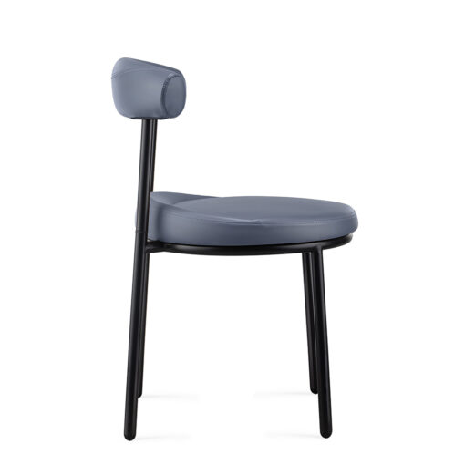 Nyx Leather Dining Chair French Navy