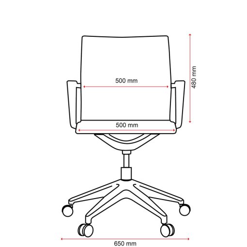 Buro 136-PU3 Chair