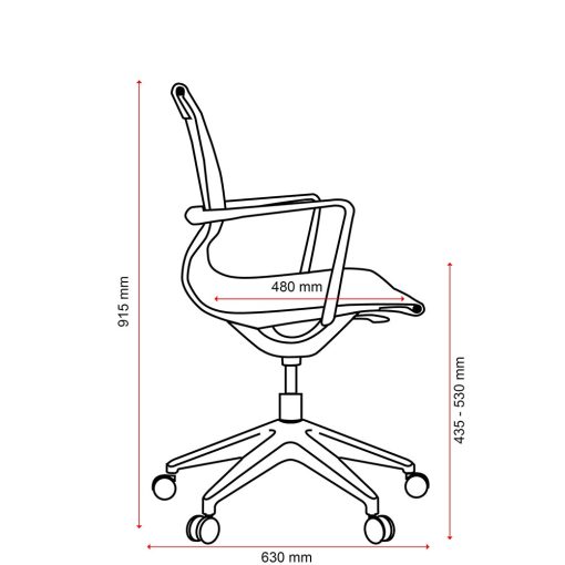 Buro 136-PU3 Chair