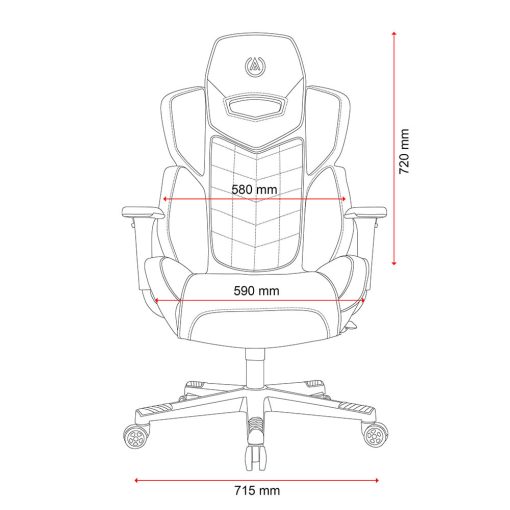 154-PU3-2_Alt_1_HR Buro Gaming Chair