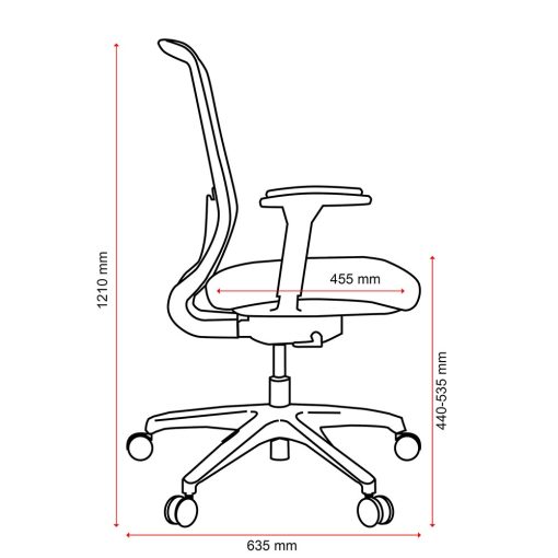 Buro Elan Chair With Arms - Image 15