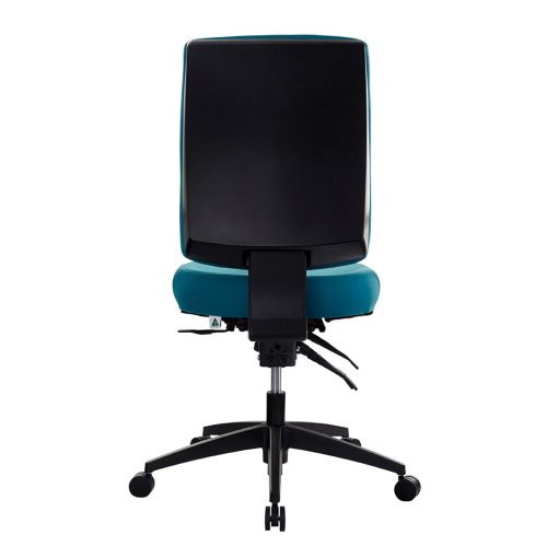 Buro Tidal Mid Back Chair - Teal From Back