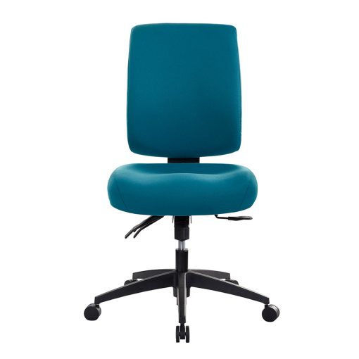 Buro Tidal Mid Back Chair - Teal From Front