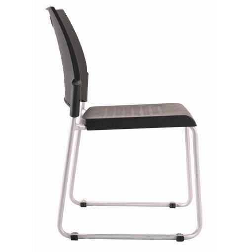 Buro Pronto Sled Chair | From Side