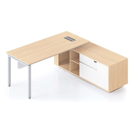 Casa Executive Workstation, Right, Profile Leg