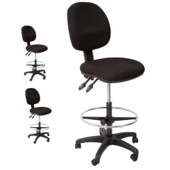 View Medium Back Drafting Chair 2 Pack