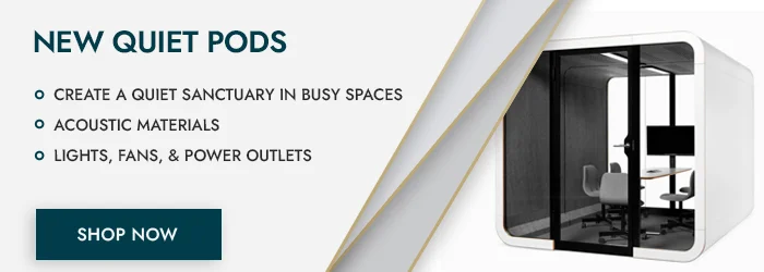 New range of quiet pods